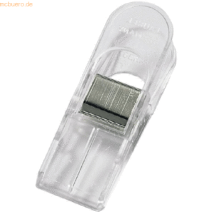 Laurel Briefklemmer Multi Clip Maxi Peg 26x80mm VE=100 Stück kristall