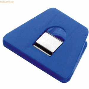 10 x Laurel Briefklemmer Multi Clip Signal 2 70x50mm VE=1 Stück blau