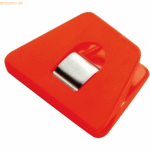 Laurel Briefklemmer Multi Clip Signal 3 90x70mm VE=100 Stück orange