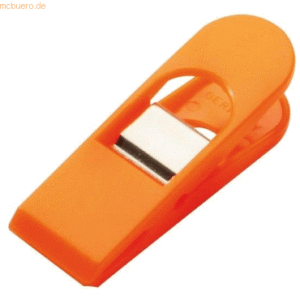 10 x Laurel Briefklemmer Multi Clip Maxi Peg 26x80mm VE=2 Stück orange