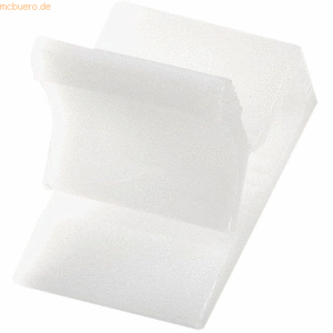 Laurel Brief- oder Eckenklammer Zacko 1 11x14mm VE=100 Stück weiß
