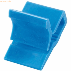 Laurel Brief- oder Eckenklammer Zacko 1 11x14mm VE=100 Stück blau