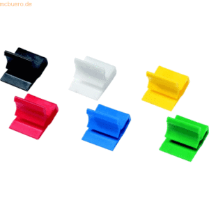Laurel Briefklemmer Zacko 11x14 mm VE=10 Stück Grundfarben sortiert