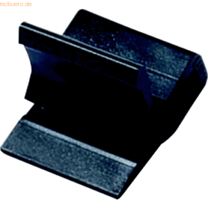 Laurel Briefklemmer Zacko 11x14 mm VE=120 Stück schwarz