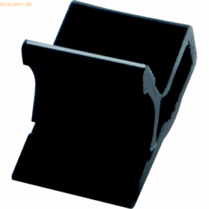 Laurel Briefklemmer Zacko 2 12x18 mm VE=1000 Stück schwarz