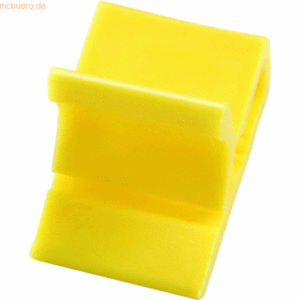 Laurel Briefklemmer Zacko 2 12x18 mm VE=1000 Stück gelb