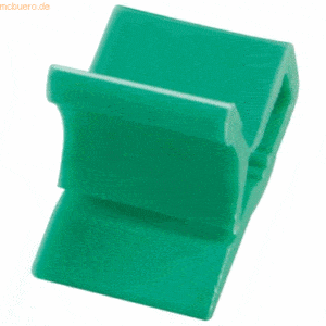 Laurel Brief- oder Eckenklammer Zacko 2 12x18mm VE=100 Stück grün