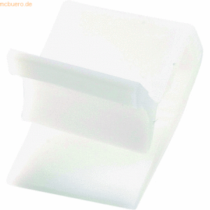 Laurel Briefklemmer Zacko 3 15x22 mm VE=1000 Stück weiß
