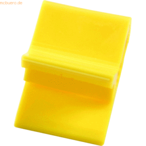 Laurel Briefklemmer Zacko 15x22 mm VE=100 Stück gelb