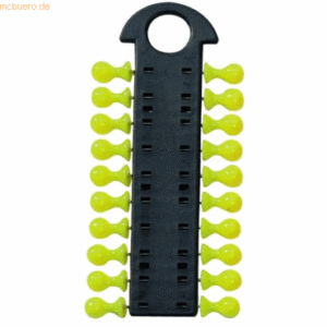 Laurel Pinwand/Markierungsnadel-Magazin 8x14mm hellgelb