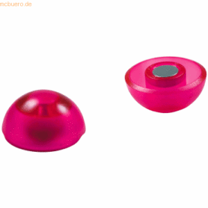 10 x Laurel Magnet Super Power Maxi 30mm VE=4 Stück kristallpink