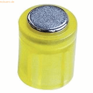 Laurel Magnet Power Zylinder 14x19mm VE=30 Stück kristallgelb