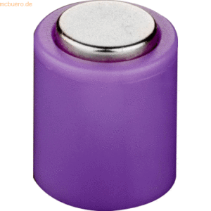 Laurel Magnet Power Zylinder 14x19mm VE=30 Stück violett