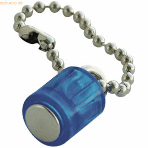 Laurel Magnet Power Zylinder + Kette 14x25mm VE=40 Stück kristallblau