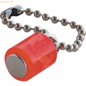 Laurel Magnet Zylinder mit Kette 14x9mm bis 1900g VE=3 Stück kristallr