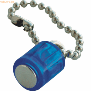 Laurel Magnet Zylinder mit Kette 14x9mm bis 1900g VE=3 Stück kristallb