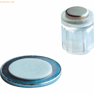 Laurel Magnet Zylinder 14x9mm mit selbstklebender Metallscheibe bis 19