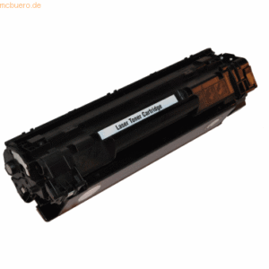 mcbuero.de Toner Cartridge Jumbo kompatibel mit HP CB435A schwarz
