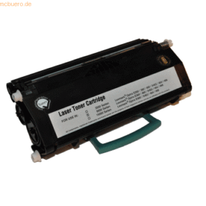 mcbuero.de Toner Cartridge kompatibel mit Lexmark E360H11E schwarz