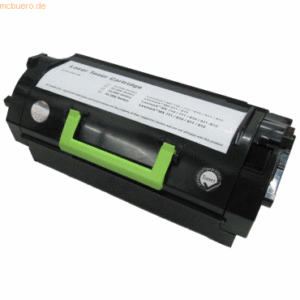 mcbuero.de Toner kompatibel mit Lexmark 62D0XA0/ 620XA schwarz