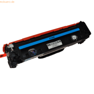 mcbuero.de Toner Cartridge kompatibel mit HP CC531A cyan