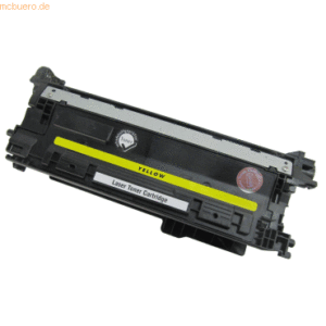 mcbuero.de Toner Cartridge kompatibel mit HP CE262A yellow