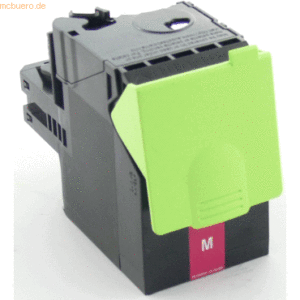 mcbuero.de Toner Cartridge kompatibel mit Lexmark C242XM0 magenta