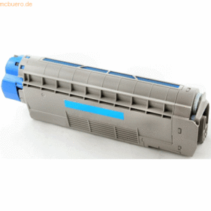 mcbuero.de Toner Modul kompatibel mit Oki 44315307 cyan