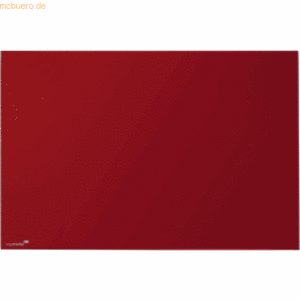 Legamaster Glasboard magnetisch 90x120cm rot