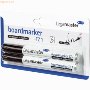 10 x Legamaster Boardmarker TZ 1 nachfüllbar 1