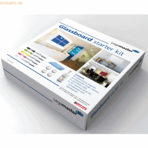 Legamaster Starter-Kit Glasboard 11-teilig