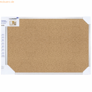 5 x Legamaster Pinboard Universal Kork 45x60 cm Naturkork