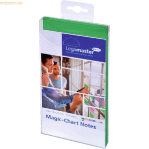 Legamaster Magic-Chart Notes 10x20cm VE=100 Stück grün
