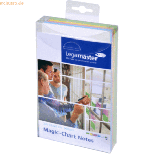 Legamaster Magic-Chart Notes 10x20cm VE=500 Stück farbig sortiert