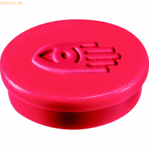 Legamaster Haftmagnete 30mm Durchmesser rot VE=10 Stück