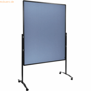 Legamaster Moderationswand Premium Plus 120x150cm Filz blaugrau