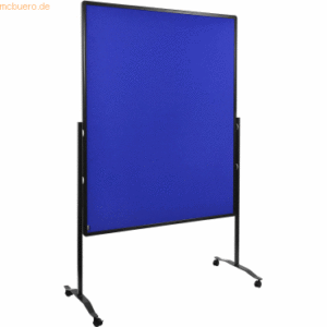 Legamaster Moderationswand Premium Plus 120x150cm Filz marineblau