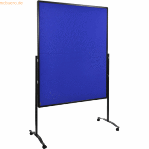 Legamaster Moderationswand Premium Plus120x150cm klappbar Filz marineb