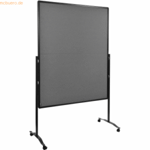 Legamaster Moderationswand Premium Plus 120x150cm klappbar Filz grau