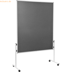 Legamaster Moderationswand Economy Filz 150x120cm grau