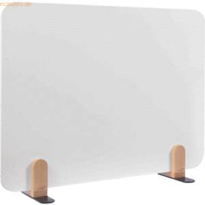 Legamaster Whiteboard-Tischtrennwand Elements 60x80cm mit Halterungen