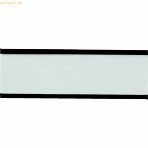 Legamaster Magnetetikettenträger 20x60mm schwarz VE=54 Stück