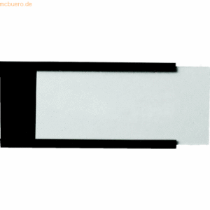 Legamaster Magnetetikettenträger 30x60mm schwarz V=36 Stück