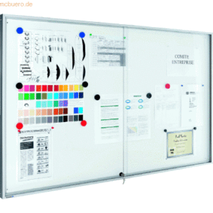 Legamaster Schaukasten Premium Whiteboard für den Innenbereich 131