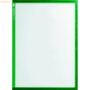 Legamaster Dokumentenhalter magnetisch A4 grün VE=5 Stück