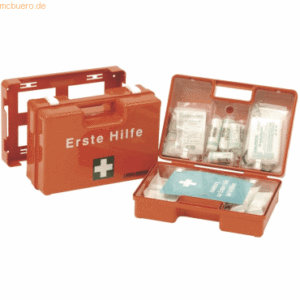 Leina-Werke Erste-Hilfe-Koffer SAN mit Druck DIN 13157 orange