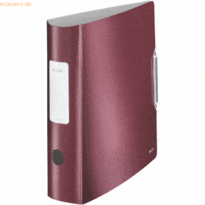 Leitz Ordner Active Style 180 Grad 8cm granat rot