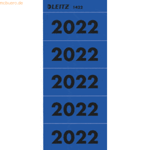 Leitz Inhaltsschild 2022 selbstklebend VE=100 Stück blau
