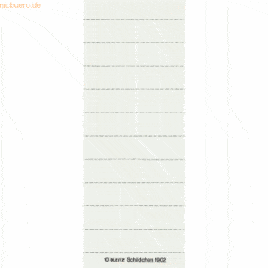 Leitz Beschriftungsschildchen für Vollsichtreiter 60x14mm VE=100 Stück