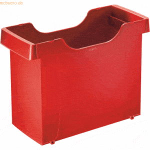 Leitz Hängemappenbox Uni-Box Plus rot (ohne Inhalt)